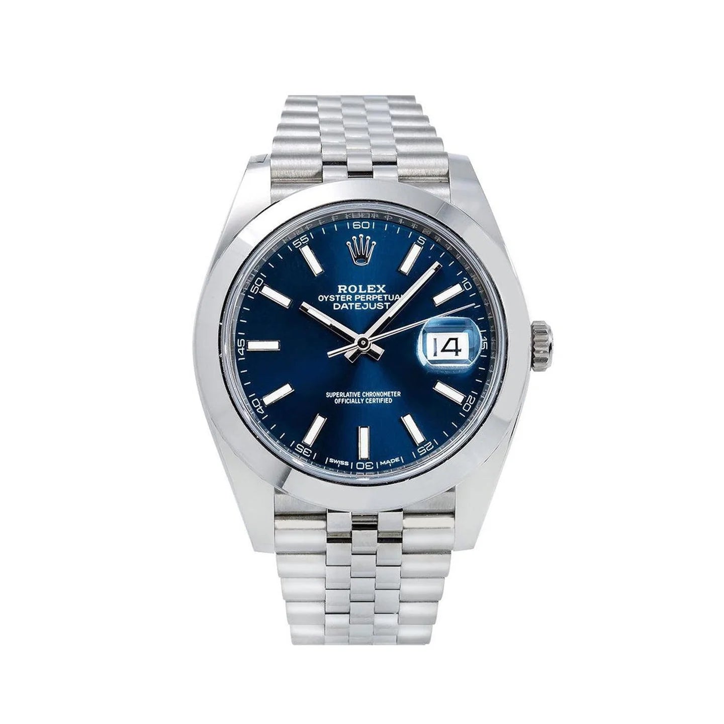 Rolex Datejust 41 – Ref. 126300 Blue Index Dial (2026 Model | Unworn | Box & Papers)